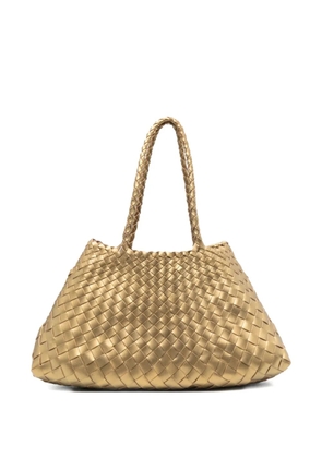 DRAGON DIFFUSION braided tote bag - Gold