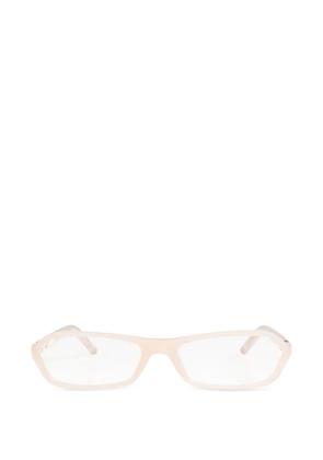Jacquemus geometric-frame glasses - Pink