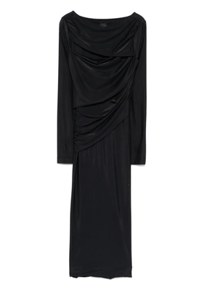 PINKO gathered dress - Black