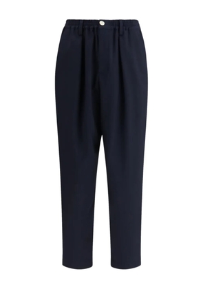 Marni pleated wool trousers - Blue
