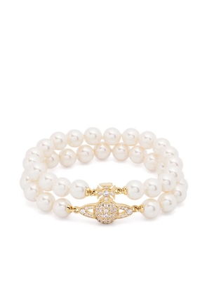 Vivienne Westwood Graziella bracelet - White