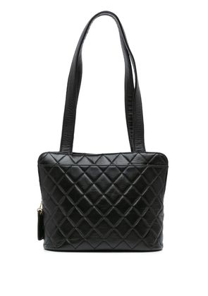 CHANEL Pre-Owned 1996-1997 Quilted Lambskin shoulder bag - Black
