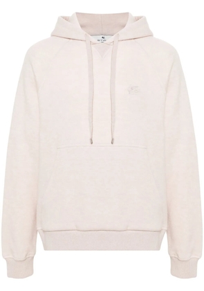 ETRO Pegaso-embroidered hoodie - Pink