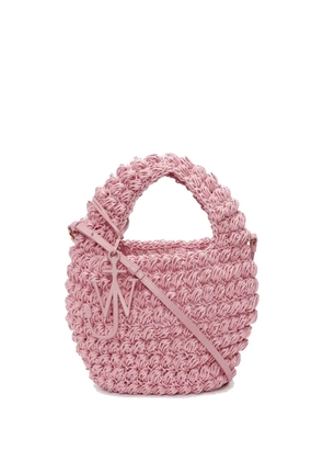 JW Anderson Popcorn interwoven basket - Pink