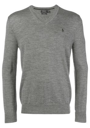 Polo Ralph Lauren classic v-neck sweater - Grey