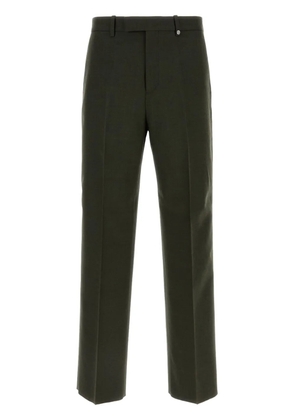 Burberry wool tailored trousers - Green