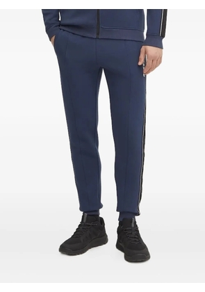 GUESS USA stripe-detail trousers - Blue