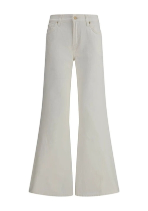7 For All Mankind Spencer flare jeans - White