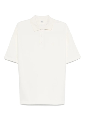 C.P. Company micro pattern jacquard polo shirt - Neutrals