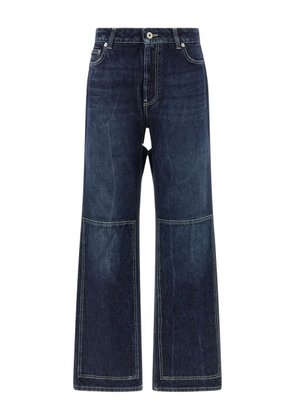 Jean Paul Gaultier The Cut-Out wide-leg jeans - Blue