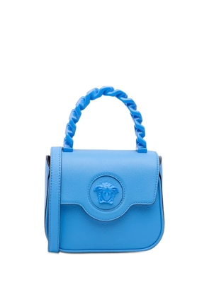 Versace Pre-Owned 2010-2026 Mini Leather La Medusa satchel - Blue