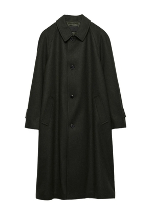 Prada raglan sleeve wool coat - Green