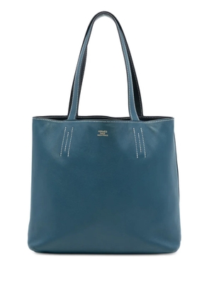 Hermès Pre-Owned 2011 Clemence Double Sens 28 tote bag - Blue