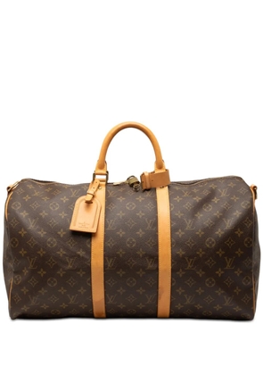 Louis Vuitton Pre-Owned 1997 Monogram Keepall Bandouliere 50 travel bag - Brown