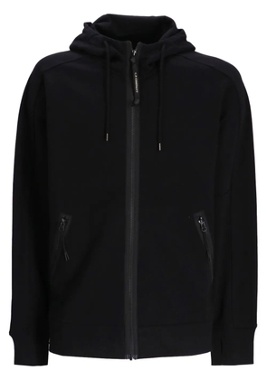 C.P. Company Goggles-detail zip-up hoodie - Black
