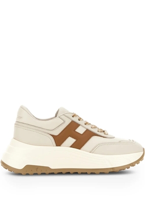 Hogan Hi-Fi leather sneakers - Neutrals
