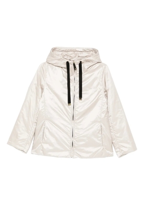 Max Mara The Cube hooded puffer jacket - Neutrals