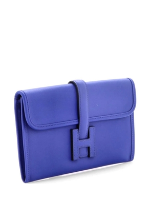 Hermès Pre-Owned Jige Duo Swift clutch bag - Blue