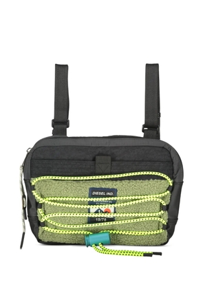 Diesel decorative- cords backpack - Black