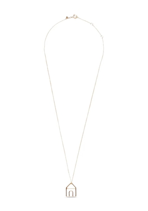 Aliita rolo chain house necklace - Gold