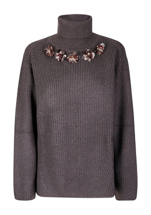 P.A.R.O.S.H. wool sweater - Brown