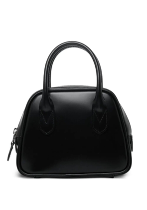 Comme Des Garçons top-handle trapezoid shoulder bag - Black