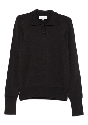 Studio Nicholson Sark polo two-button jumper - Brown