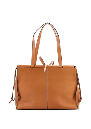 Loewe Pre-Owned Cushion Leather Large tote bag - Brown