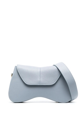 Elleme Space leather shoulder bag - Grey