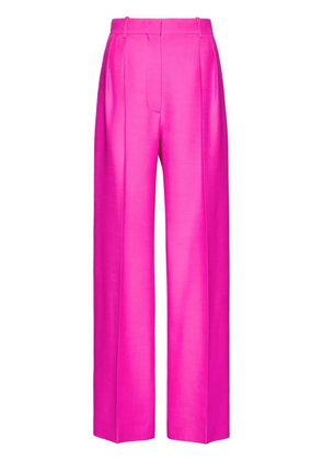 Valentino Garavani Crepe Couture wide-leg trousers - Pink