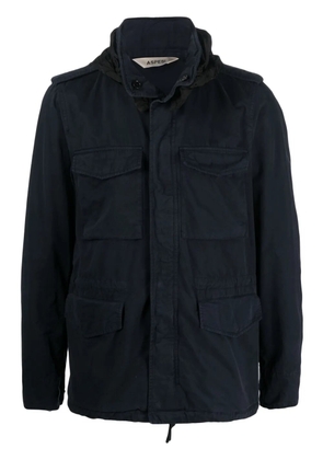 ASPESI multi-pocket military jacket - Blue