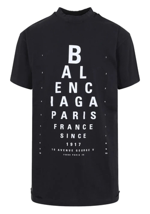 Balenciaga logo-print T-shirt - Black