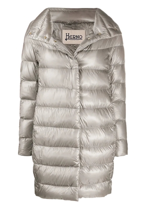 Herno padded zip-up coat - Grey