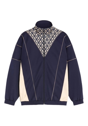 Valentino Garavani zipper sweatshirt - Blue