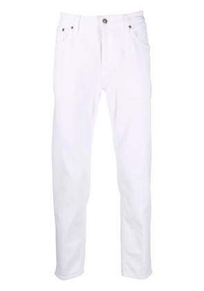 DONDUP mid-rise slim-fit jeans - White