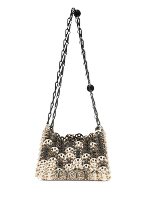 Rabanne mini 1969 disc shoulder bag - Gold