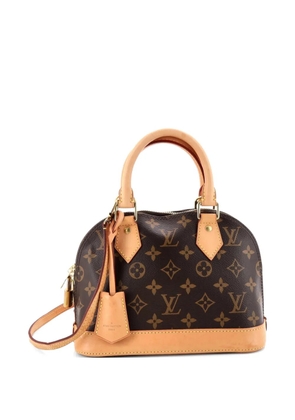 Louis Vuitton Pre-Owned Alma Handbag Monogram Canvas BB crossbody bag - Brown