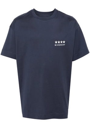 Givenchy 4G-print cotton T-shirt - Blue