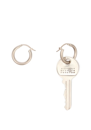 MM6 Maison Margiela key earrings - Silver