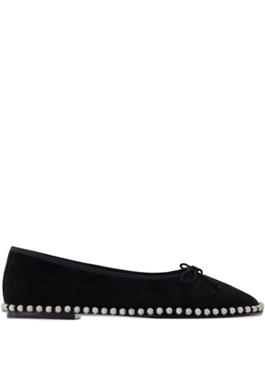 Alexander Wang Lina ballchain ballet flats - Black