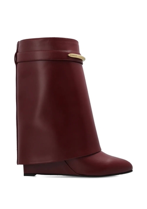 Givenchy Shark Lock boots - Red
