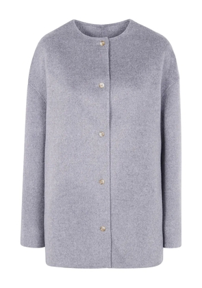 LouLou de Saison button-front wool coat - Grey