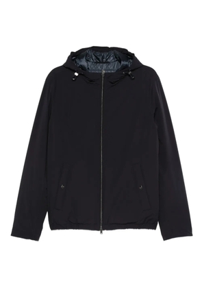 Herno hooded zip-front jacket - Blue