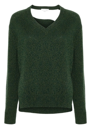 Victoria Beckham open-back sweater - Green