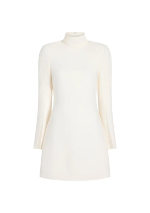 Cinq A Sept Randa split-sleeve high-neck mini dress - Neutrals