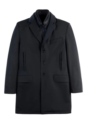 Fay detachable-gilet single-breasted coat - Blue