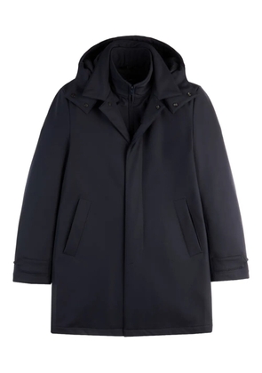 Fay hooded coat - Black