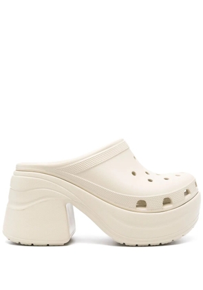 Crocs 100mm Siren mules - Neutrals