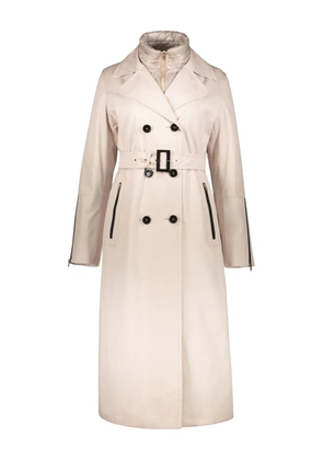 Herno button double-breasted trench coat - Neutrals
