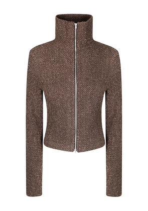 OUR LEGACY high-neck top - Brown